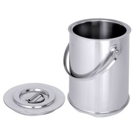 transport container with lid stainless steel 3.0 ltr  Ø 155 mm  H 215 mm product photo