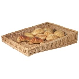 bread roll dispenser box wicker 500 mm  x 400 mm  H 100 mm product photo