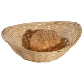 bread basket bamboo natural-coloured oval 280 mm  x 190 mm  H 75 mm product photo