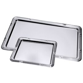 GN tray GN 1/2 stainless steel shiny  L 325 mm  B 265 mm  H 15 mm product photo