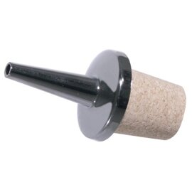 pourer | plastic | cork • black L 55 mm tube Ø 20 mm freely dosed product photo