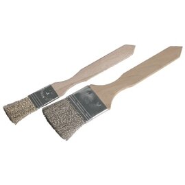 wire brush  L 220 mm  B 50 mm | bristles made of brass product photo