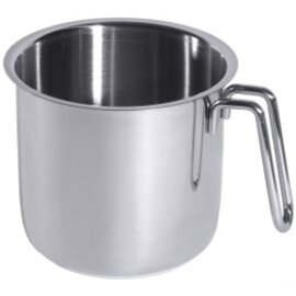 milk pot 2 x 1.8 ltr stainless steel  Ø 140 mm  H 130 mm  | stainless steel cold handle product photo