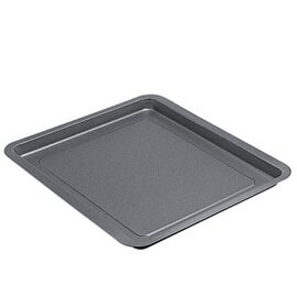 baking sheet steel 0.6 mm non-stick coated  L 395 mm  B 300 mm  H 25 mm product photo