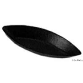 non-stick litte boat-shaped mould black 100 mm  x 45 mm  H 12 mm product photo