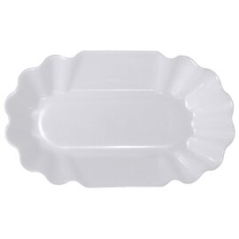 French fry bowl white 195 mm  x 115 mm  H 35 mm product photo