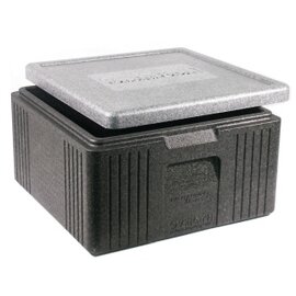 thermal container EPP black grey | 345 mm x 345 mm H 170 mm product photo