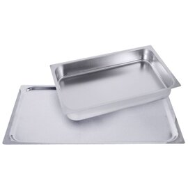 convection oven pan GN 2/3 stainless steel  H 10 mm product photo