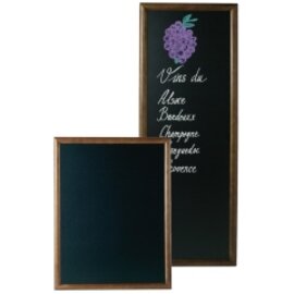 CLEARANCE | wall mount blackboard rectangular 600 mm x 500 mm product photo