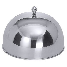 plate dome stainless steel  H 140 mm Ø 245 mm maximal plate Ø 235 mm product photo