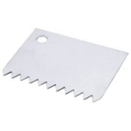 comb scraper stainless steel  L 110 mm product photo