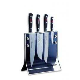 knife block 4KNIVES PREMIER PLUS acrylic magnetic with 4 knives product photo