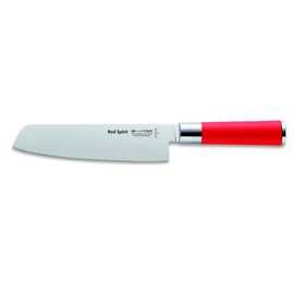 Usuba | vegetable knife RED SPIRIT curved blade smooth cut | red | blade length 18 cm product photo