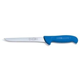 boning knife ERGOGRIP blue narrow  | straight blade | stiff  | smooth cut  | blade length 21 cm product photo