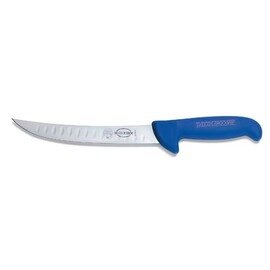 carving knife ERGOGRIP blue  | curved blade  | hollow grind blade  | blade length 26 cm product photo