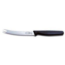 tomato knife PRO DYNAMIC curved blade double top wavy cut | black | blade length 11 cm product photo