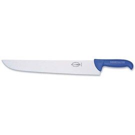 butcher block knife ERGOGRIP blue  | straight blade  | smooth cut  | blade length 36 cm product photo