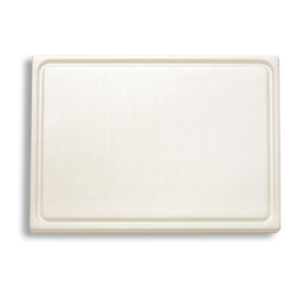 cutting board plastic  • white marbled with juice rim | 325 mm  x 265 mm  H 20 mm product photo