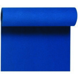table runner Tête-à-Tête DUNICEL disposable dark blue | 24 m  x 0.4 m product photo