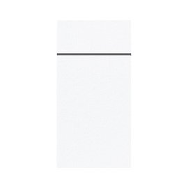 napkin bag BIO DUNILETTO® SLIM white product photo