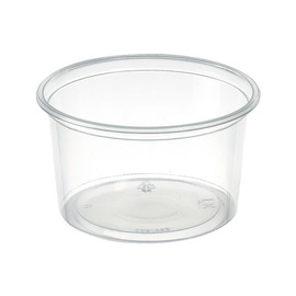 takeaway bowl 300 ml PP transparent Ø 101 mm H 61 mm product photo