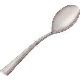pudding spoon FLAIR polystyrol silver look  L 127 mm | disposable product photo