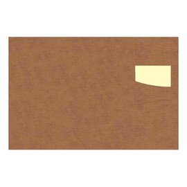 table mat Duetto® paper Brown 430 mm 330 mm product photo