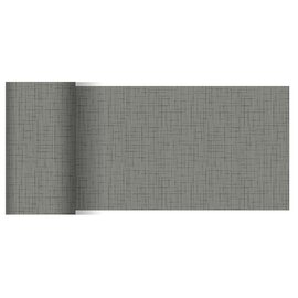 table runner Linnea DUNICEL disposable grey rectangular | 2000 mm  x 150 mm product photo