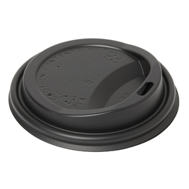 Lid for coffee mug Urban ecoecho® 180 ml + 240 ml, black, CPLA product photo