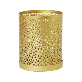 candle holder BLISS metal golden coloured  Ø 80 mm  H 100 mm product photo