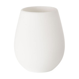 LED candle holder TROPICAL silicone white Ø 85 mm H 103 mm product photo