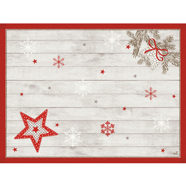 table mat Dunicel® design COZY WINTER 300 mm 400 mm disposable 5 x 100 pieces product photo