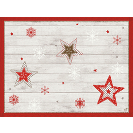table mat paper design COZY WINTER 300 mm 400 mm disposable 4 x 250 pieces product photo