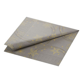napkin STAR SHINE GRANITE GREY | 400 mm x 400 mm | 3 ply product photo