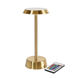 LED lamp NOUR brass coloured Ø 119 mm H 263 mm product photo