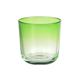 candle holder OURI glass green H 80 mm Ø 68 mm | 78 mm product photo