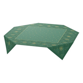tablecloth for middle of table RHOMBUS GREEN | 84 cm x 84 cm product photo