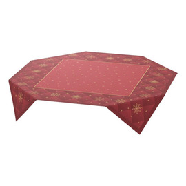 tablecloth for middle of table RHOMBUS BORDEAUX | 84 cm x 84 cm product photo