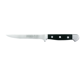 boning knife ALPHA blade steel flexibel | black | blade length 13 cm product photo