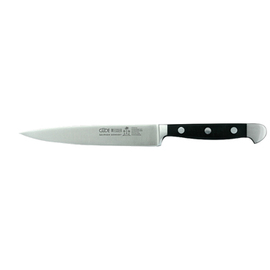 cooking knife ALPHA blade steel | black | blade length 16 cm product photo