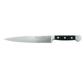 ham slicing knife ALPHA blade steel | black | blade length 21 cm product photo