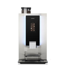 hot beverage automat OPTIBEAN 2 TOUCH black | stainless steel | 3 product containers product photo