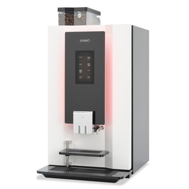 hot beverage automat OPTIBEAN 2 XL TOUCH black | white | 2 product containers product photo