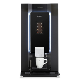 hot beverage automat OPTIFRESH 2 TOUCH black | 2 product containers product photo