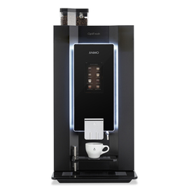 hot beverage automat OPTIFRESH BEAN 2 TOUCH black | 2 product containers product photo