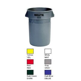 container BRUTE CONTAINER 121 ltr plastic red Ø 559 mm  H 692 mm product photo