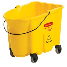 FG757088YEL Wavebrake®-Eimer mit Rollen, 33 L, Farbe: Gelb product photo