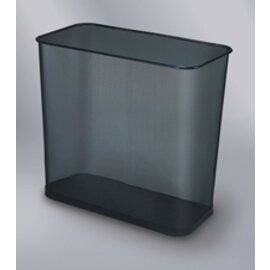 wastepaper basket CONCEPT COLLECTION 28.4 l steel metal black  L 406 mm  B 216 mm  H 356 mm product photo