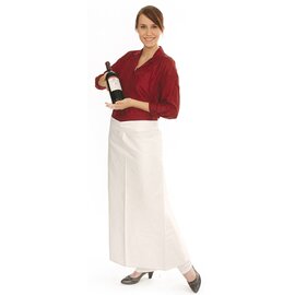 bistro apron cotton white  L 1000 mm  H 1000 mm product photo