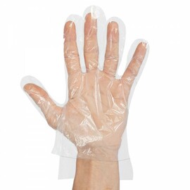 HDPE gloves POLYCLASSIC STRONG L HDPE transparent | 290 mm product photo